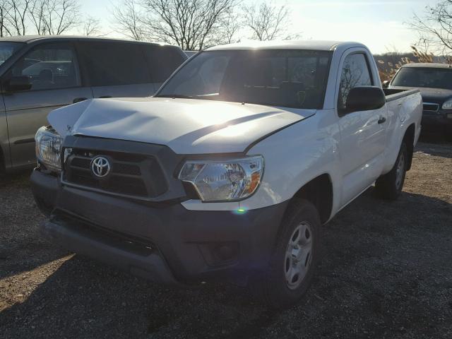 5TFNX4CN3DX030249 - 2013 TOYOTA TACOMA WHITE photo 2