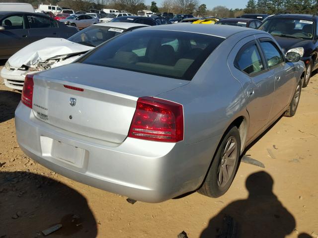 2B3KA43R37H778985 - 2007 DODGE CHARGER SE GRAY photo 4