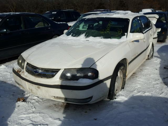 2G1WH55K819360918 - 2001 CHEVROLET IMPALA LS WHITE photo 2