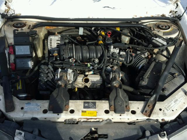 2G1WH55K819360918 - 2001 CHEVROLET IMPALA LS WHITE photo 7