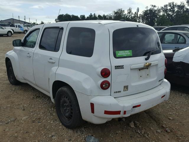 3GNCA13B09S514196 - 2009 CHEVROLET HHR LS Blanco foto 3