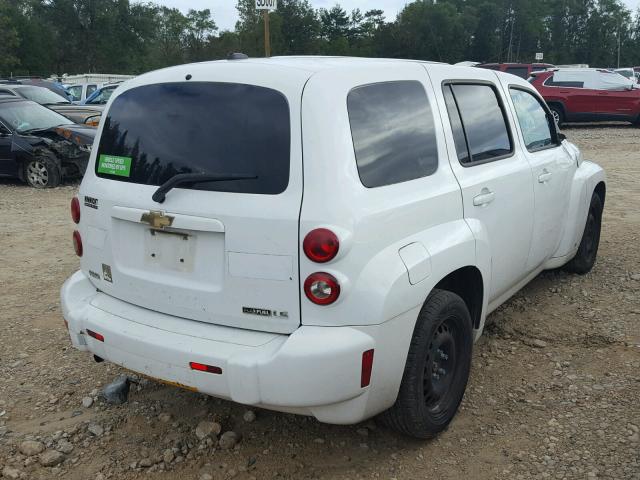 3GNCA13B09S514196 - 2009 CHEVROLET HHR LS Blanco foto 4