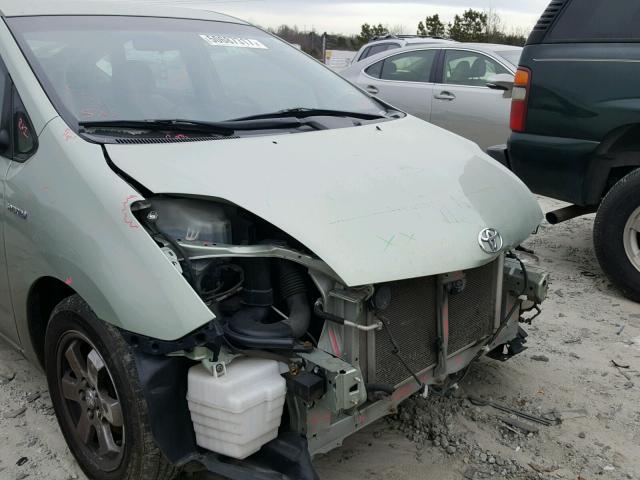 JTDKB20U783439983 - 2008 TOYOTA PRIUS GREEN photo 9