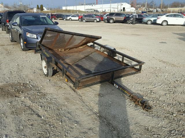 4YMUL08122T004703 - 2002 UTILITY TRAILER BLACK photo 1