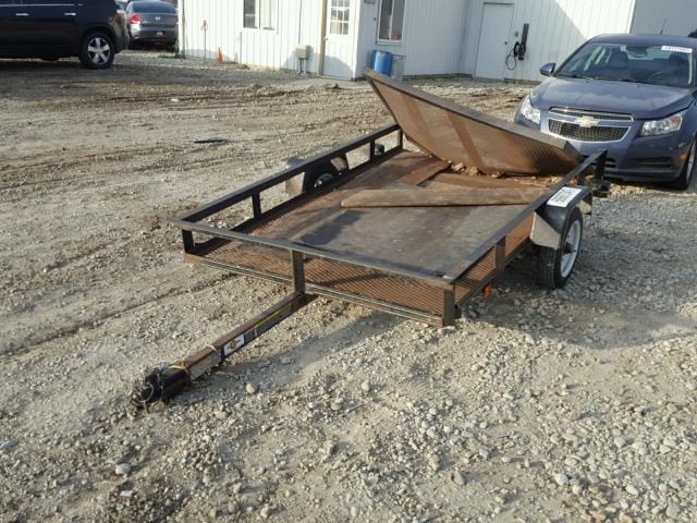 4YMUL08122T004703 - 2002 UTILITY TRAILER BLACK photo 2