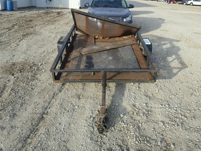 4YMUL08122T004703 - 2002 UTILITY TRAILER BLACK photo 7