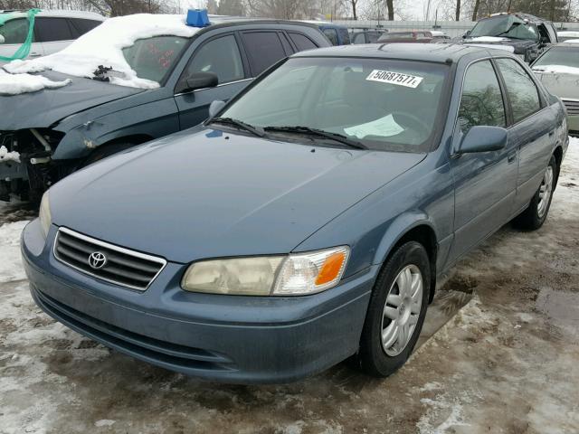 4T1BG22K51U778895 - 2001 TOYOTA CAMRY CE TEAL photo 2