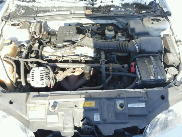 3G1JF5248XS800640 - 1999 CHEVROLET CAVALIER L WHITE photo 7