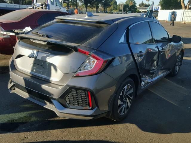 SHHFK7H25HU412963 - 2017 HONDA CIVIC LX GRAY photo 4