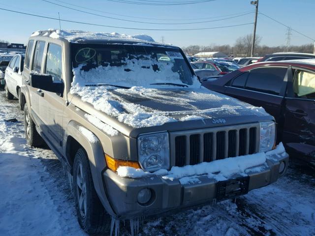 1J8HG48K56C302654 - 2006 JEEP COMMANDER TAN photo 1