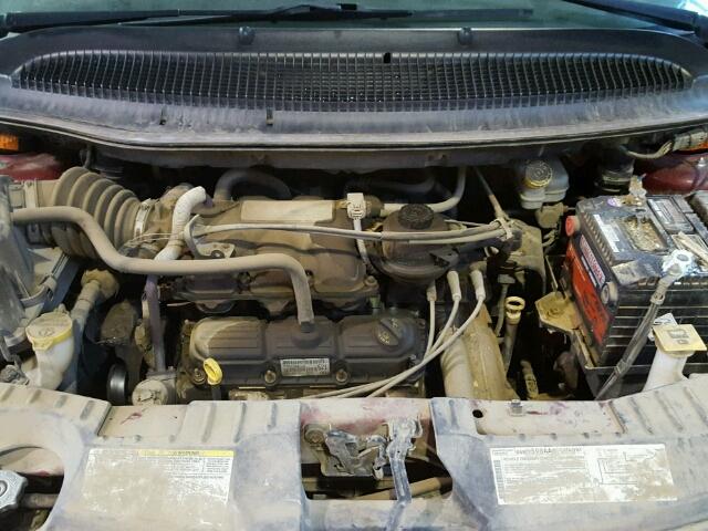 1D4GP24R67B113256 - 2007 DODGE GRAND CARA RED photo 7