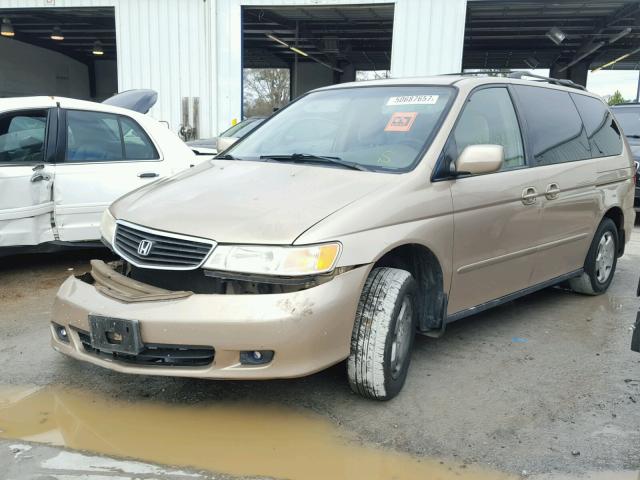 2HKRL1860XH504459 - 1999 HONDA ODYSSEY EX TAN photo 2