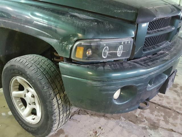 3B7HF13Z21G193668 - 2001 DODGE RAM 1500 Q GREEN photo 9