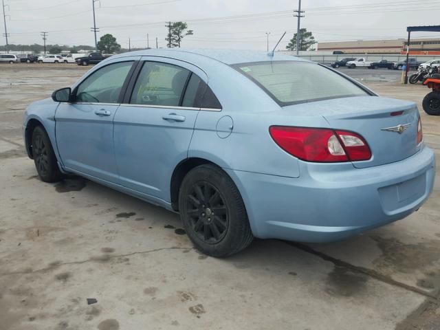 1C3LC46K17N600810 - 2007 CHRYSLER SEBRING BLUE photo 3