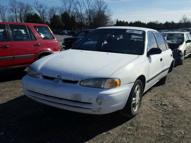 1Y1SK52831Z432755 - 2001 CHEVROLET GEO PRIZM 白色 照片 2