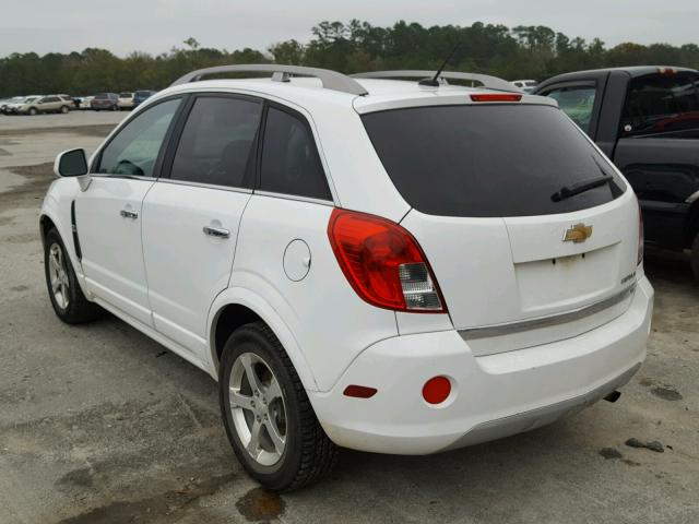 3GNAL3EK8DS552178 - 2013 CHEVROLET CAPTIVA LT WHITE photo 3