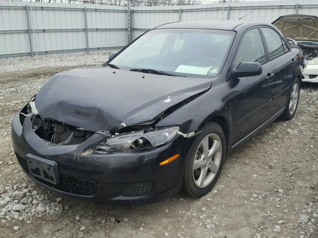 1YVHP80C875M11807 - 2007 MAZDA 6 I BLACK photo 2