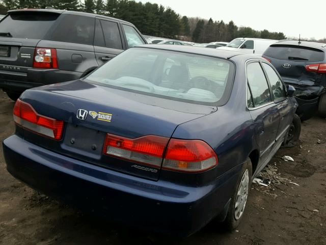 1HGCG66522A129743 - 2002 HONDA ACCORD LX BLUE photo 4