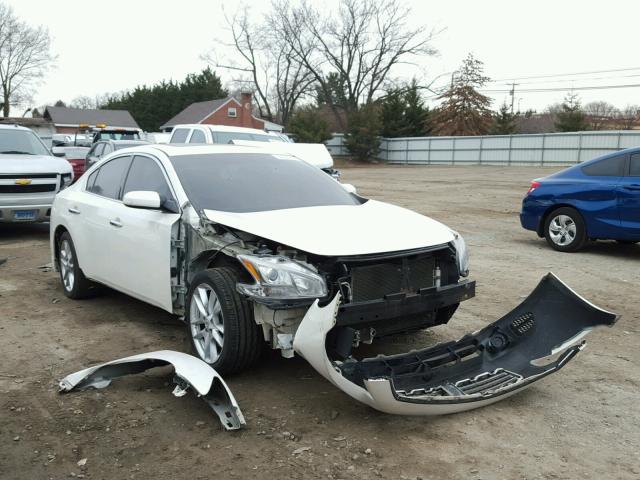 1N4AA5AP0AC821874 - 2010 NISSAN MAXIMA S WHITE photo 1