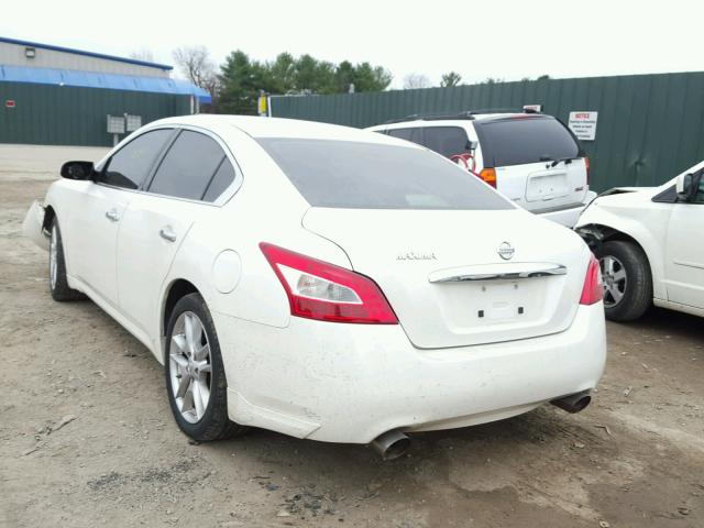 1N4AA5AP0AC821874 - 2010 NISSAN MAXIMA S WHITE photo 3