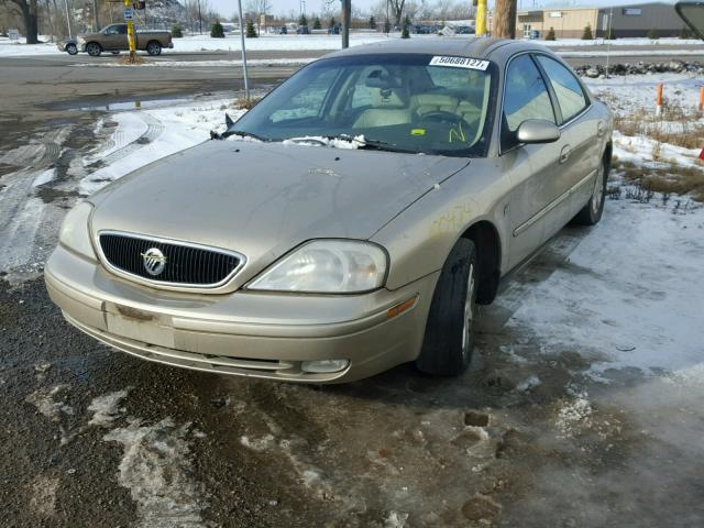 1MEFM55S01G610543 - 2001 MERCURY SABLE LS P GOLD photo 2