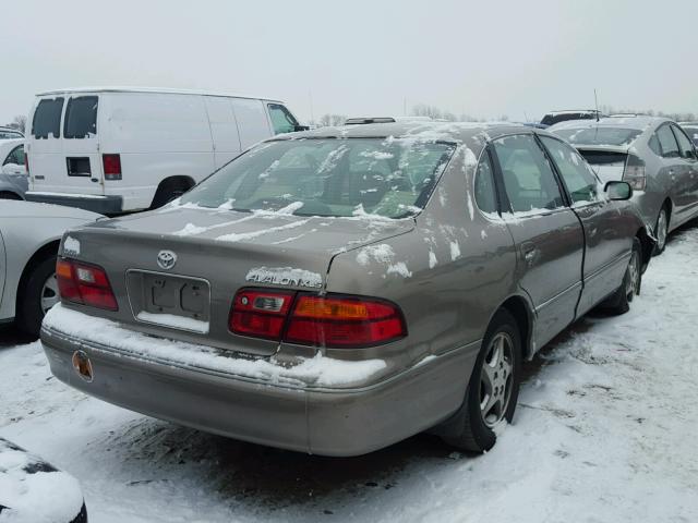 4T1BF18B3WU266080 - 1998 TOYOTA AVALON XL TAN photo 4