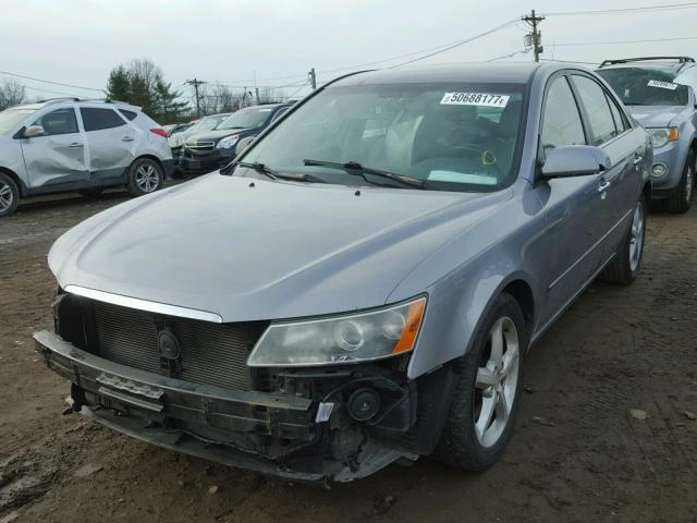 5NPEU46F97H157472 - 2007 HYUNDAI SONATA SE SILVER photo 2