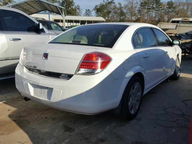 1G8ZS57B29F165106 - 2009 SATURN AURA XE WHITE photo 4