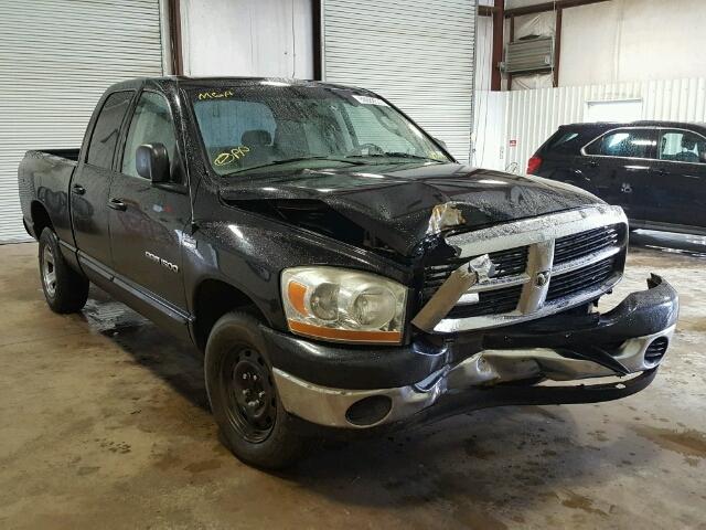 1D7HA18N36S699245 - 2006 DODGE RAM 1500 S BLACK photo 1