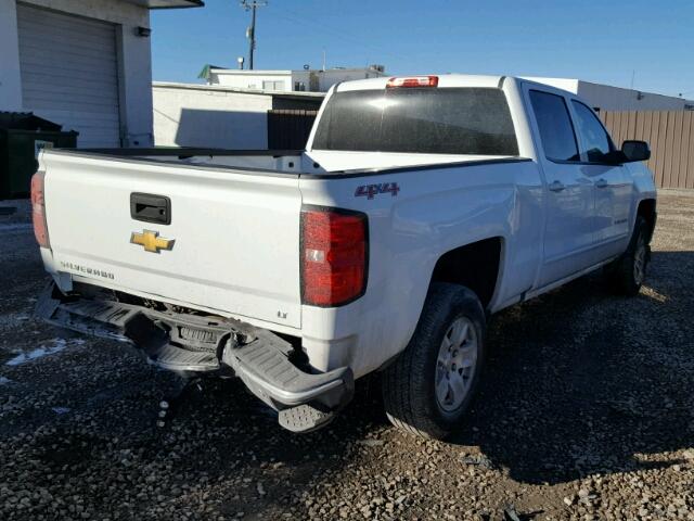 1GCUKREC4HF210189 - 2017 CHEVROLET SILVERADO WHITE photo 4