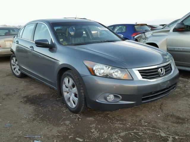 1HGCP26849A019256 - 2009 HONDA ACCORD EXL GRAY photo 1