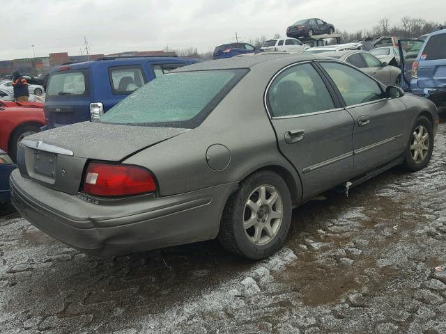 1MEFM53U61G607005 - 2001 MERCURY SABLE LS BEIGE photo 4