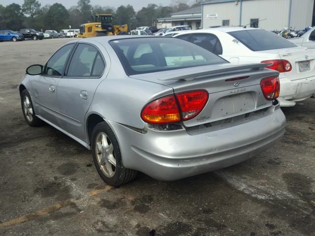 1G3NL52E53C236472 - 2003 OLDSMOBILE ALERO GL SILVER photo 3