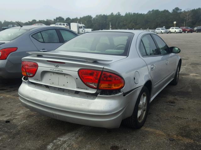 1G3NL52E53C236472 - 2003 OLDSMOBILE ALERO GL SILVER photo 4