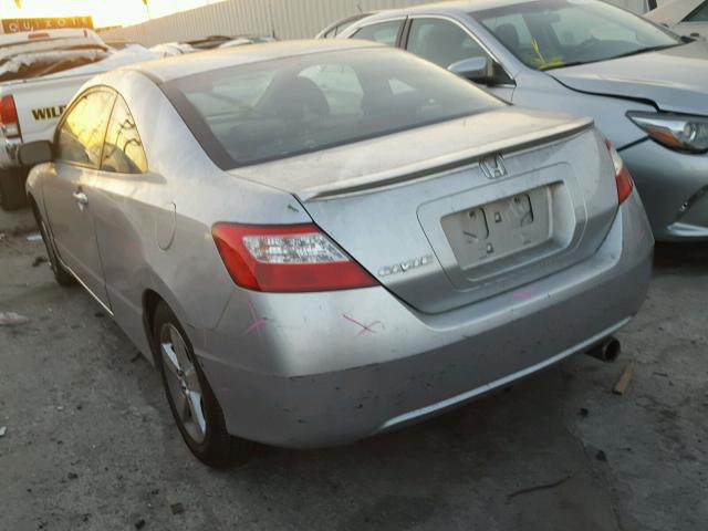 2HGFG12807H564477 - 2007 HONDA CIVIC EX 银色 照片 3