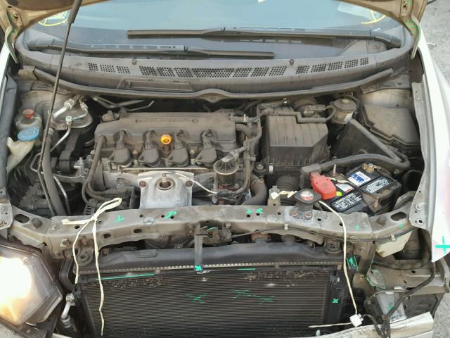 2HGFG12807H564477 - 2007 HONDA CIVIC EX 银色 照片 7