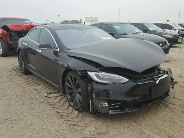 5YJSA1E20GF154855 - 2016 TESLA MODEL S BLACK photo 1