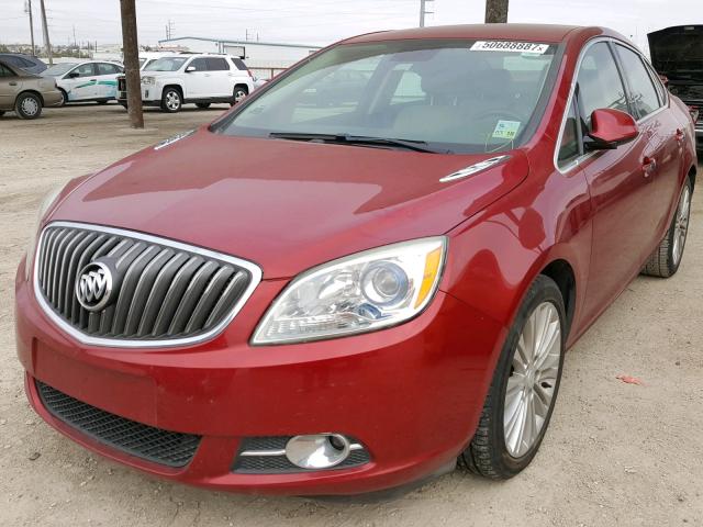 1G4PR5SK1D4184360 - 2013 BUICK VERANO CON BLUE photo 2