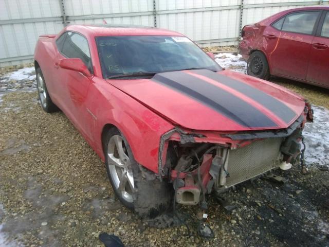 2G1FC1E39E9240535 - 2014 CHEVROLET CAMARO LT RED photo 1