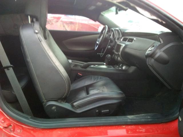 2G1FC1E39E9240535 - 2014 CHEVROLET CAMARO LT RED photo 5