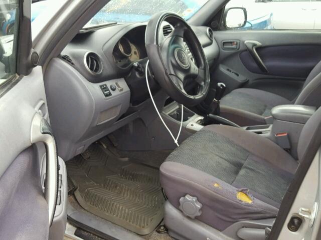 JTEGH20V020063757 - 2002 TOYOTA RAV4 SILVER photo 9