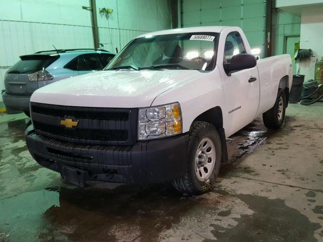 1GCNKPE03BF129559 - 2011 CHEVROLET SILVERADO WHITE photo 2