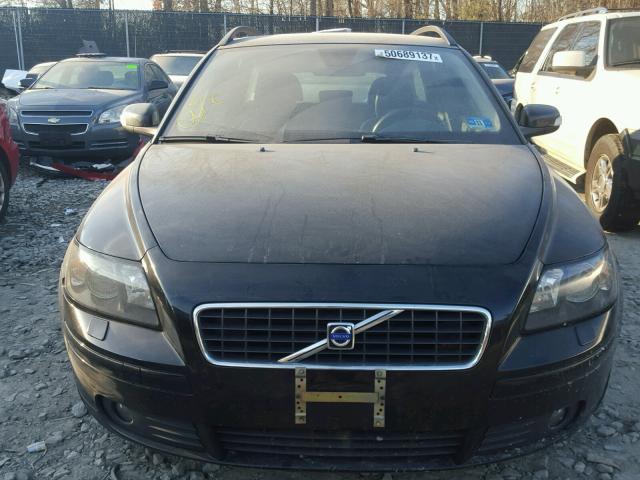 YV1MJ682472282305 - 2007 VOLVO V50 T5 BLACK photo 9