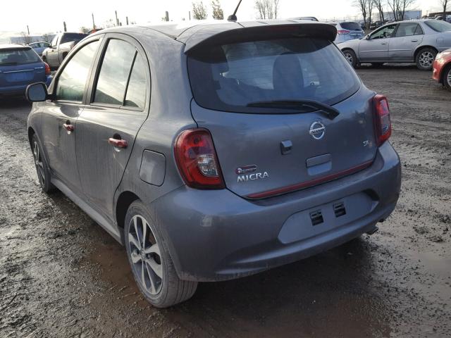 3N1CK3CP2GL265925 - 2016 NISSAN MICRA GRAY photo 3