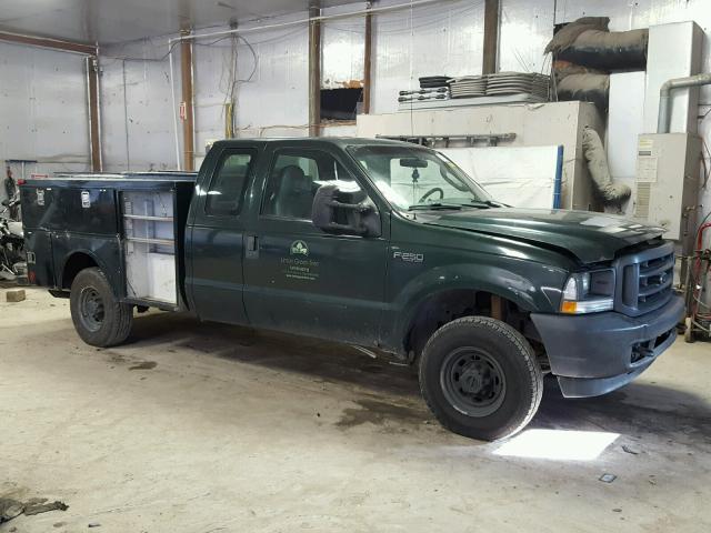 3FTNX21L13MB33650 - 2003 FORD F250 SUPER GREEN photo 9