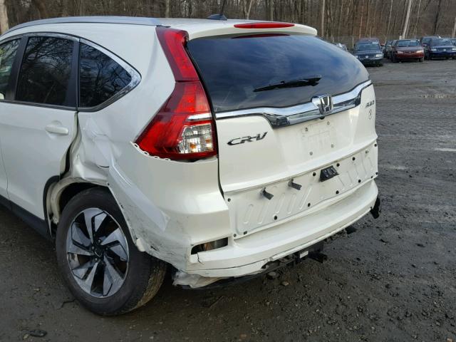 5J6RM4H91GL112606 - 2016 HONDA CR-V TOURI WHITE photo 9