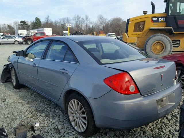 1G2ZF57B284114844 - 2008 PONTIAC G6 VALUE L BLUE photo 3