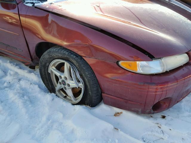 1G2WK52J73F174189 - 2003 PONTIAC GRAND PRIX RED photo 10