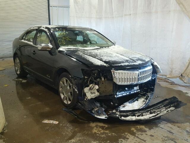 3LNHM28T69R615386 - 2009 LINCOLN MKZ BLACK photo 1