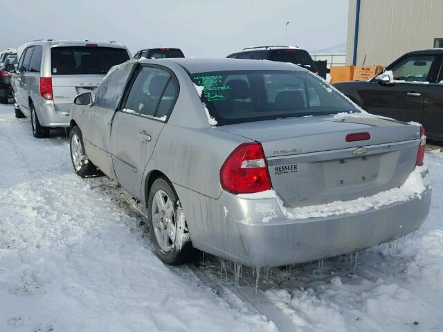 1G1ZT51866F170717 - 2006 CHEVROLET MALIBU LT SILVER photo 3